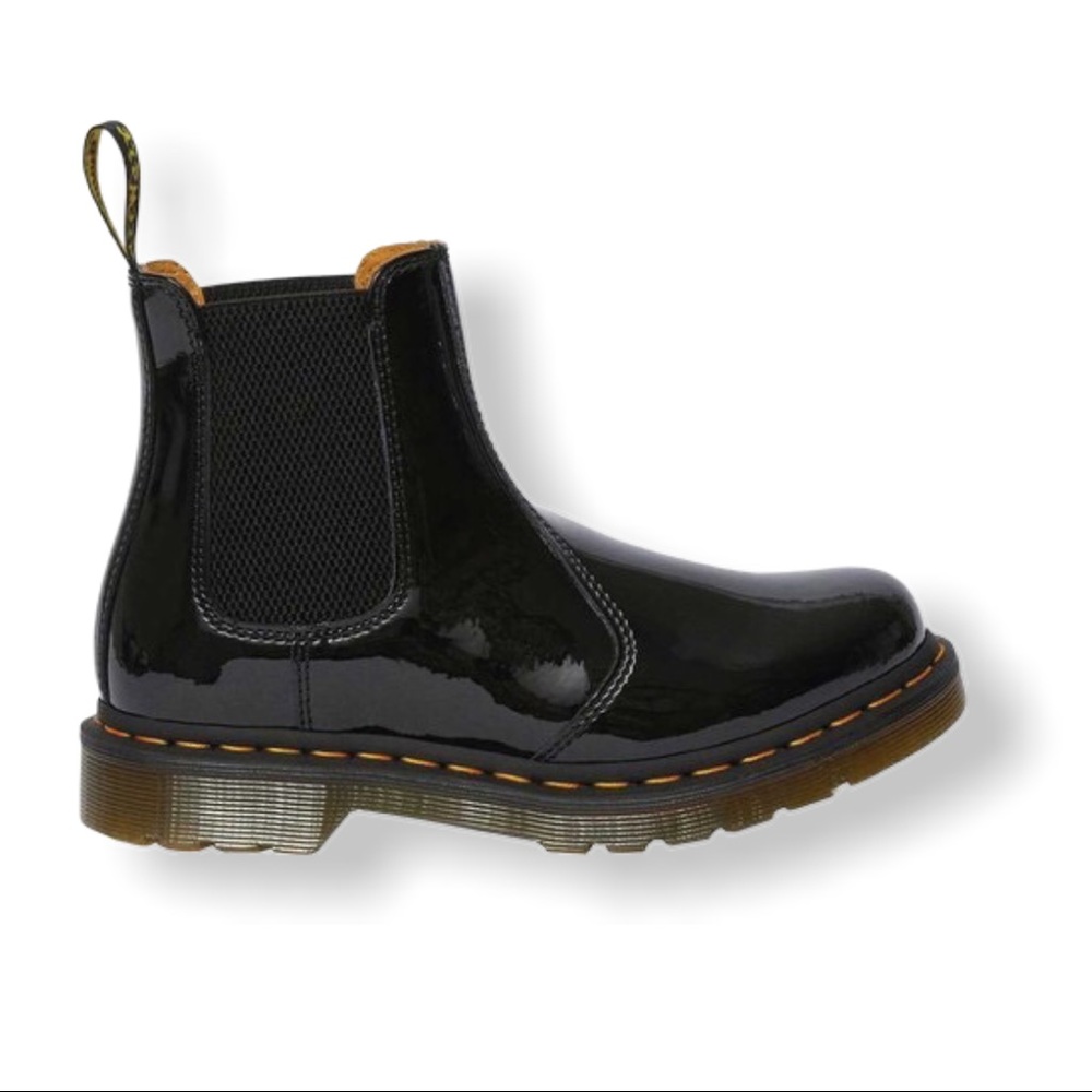 Dr Marten Patent Leather Chelsea Boot 2976 - Picture 2 of 14